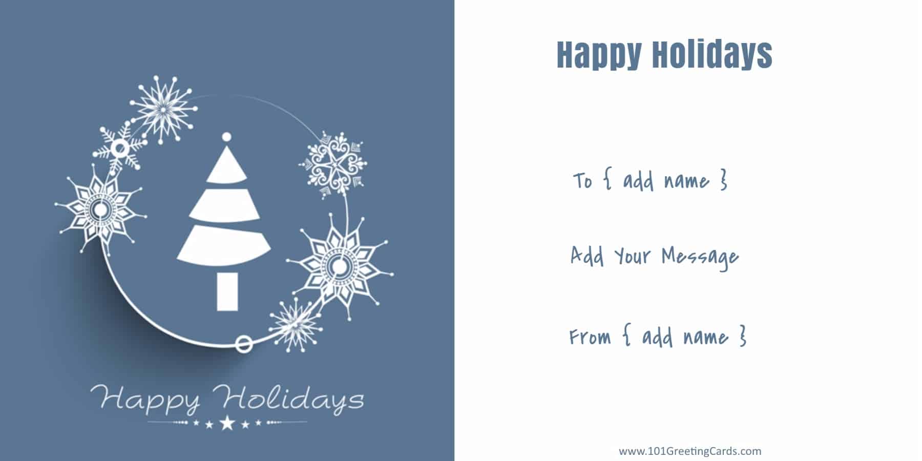 Free Christmas Card Templates